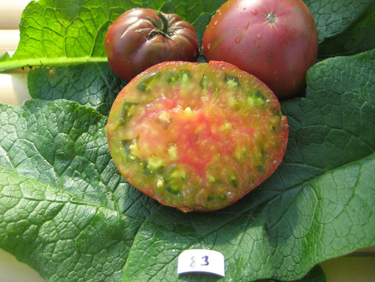 Black Pineapple Tomato - Organic - Greta's Family Gardens